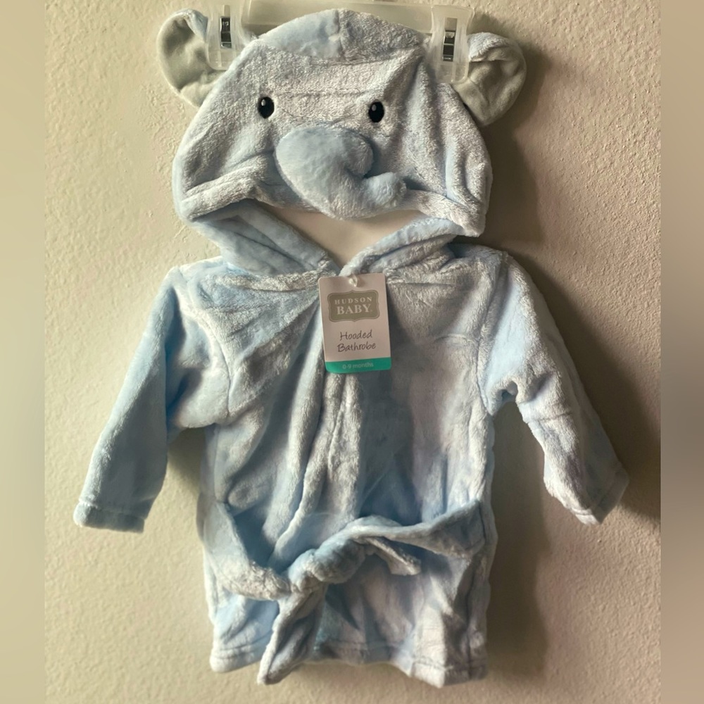 Hudson Baby Elephant Robe